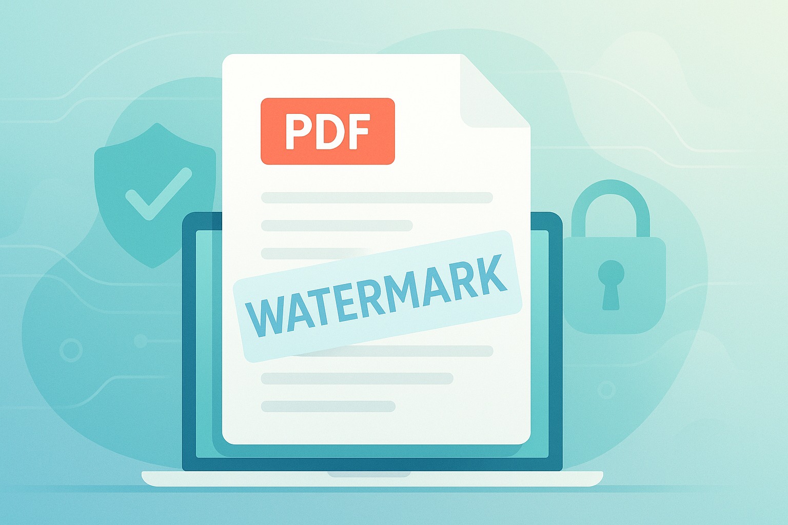 How to Add Watermark to a PDF (Text or Logo)