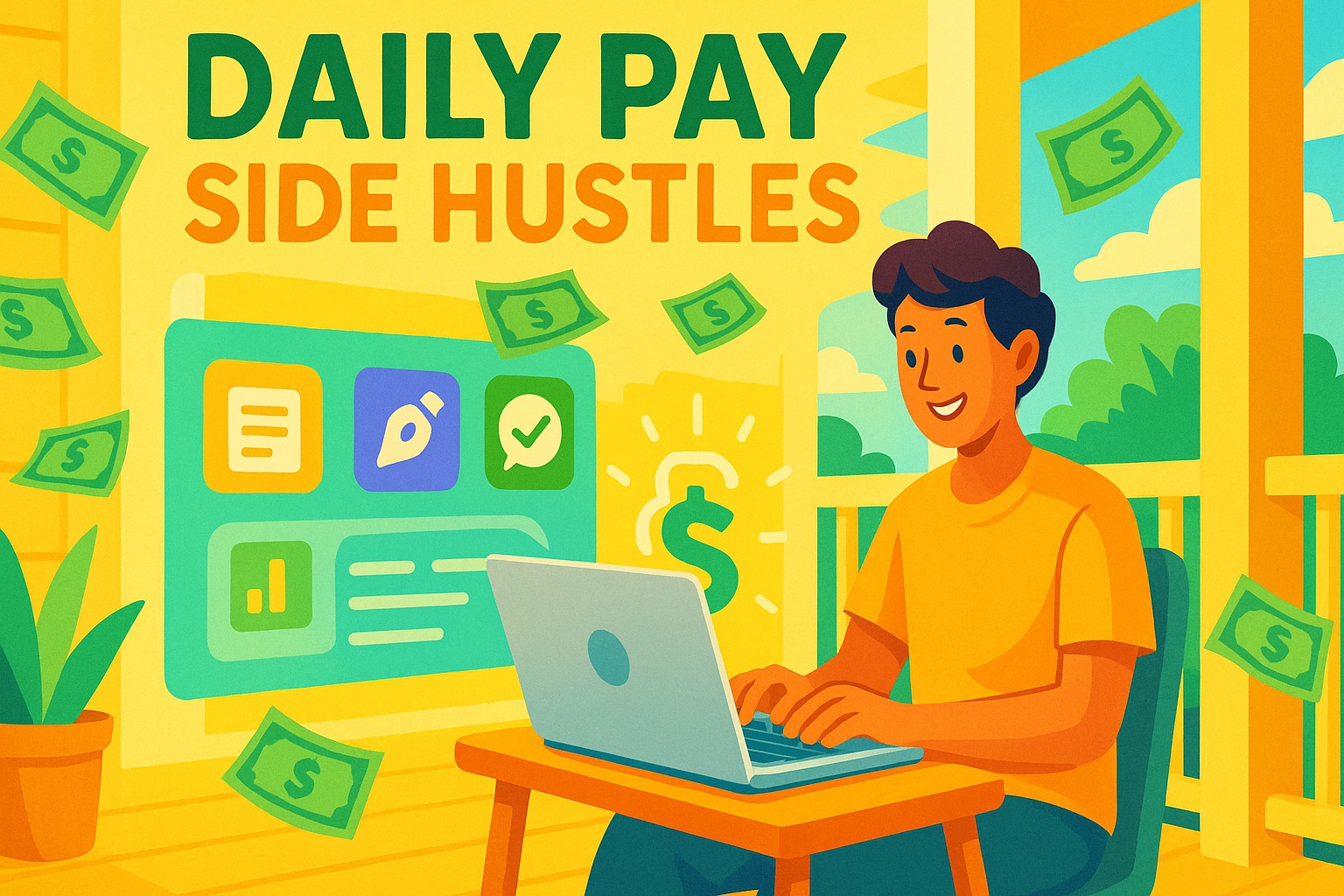 Side Hustles That Pay Daily